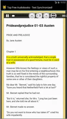 Top Free Audiobooks - Text Synchronized! android App screenshot 9