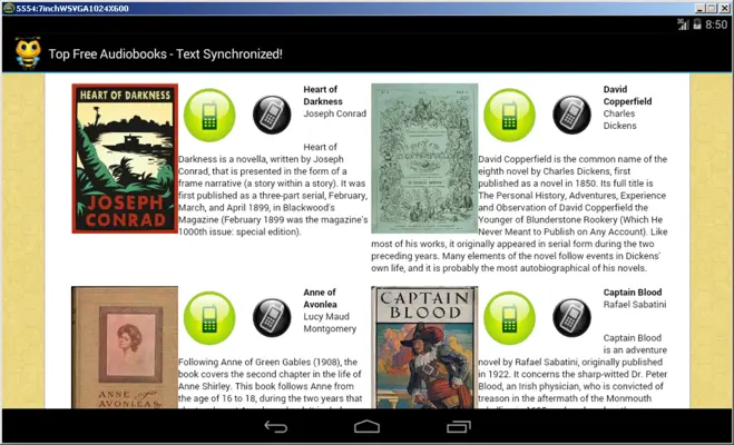 Top Free Audiobooks - Text Synchronized! android App screenshot 2