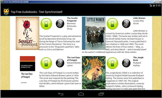 Top Free Audiobooks - Text Synchronized! android App screenshot 3