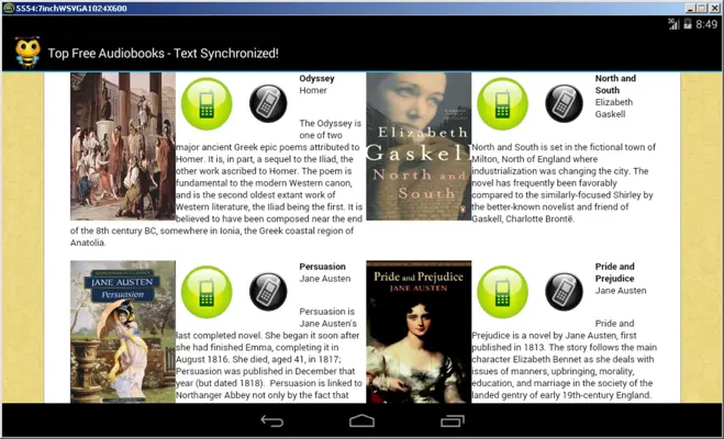 Top Free Audiobooks - Text Synchronized! android App screenshot 4