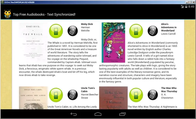 Top Free Audiobooks - Text Synchronized! android App screenshot 5